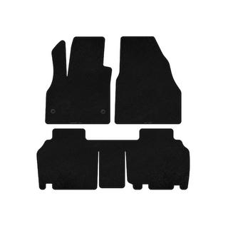 Deluxe textilmattor (2 rader, 5-dörrars/7-sitsig, svart) Renault Kangoo 2008–2020 foto 1