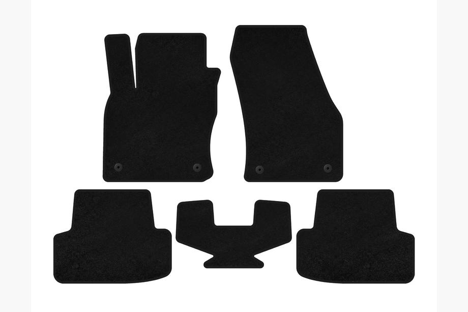 Seat Ateca 2016– Textilmattor Deluxe (Svart) Image