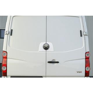 Ram till bakre logotyp (rostfritt stål) Mercedes Sprinter W906 2006–2018 foto 1