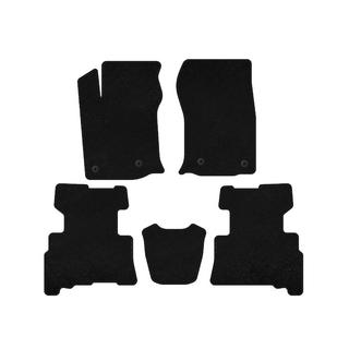 Deluxe textilmattor (2 rader, 2014-2024, 7-sits, svart) foto 1