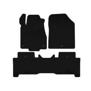 Deluxe textilmattor (2 rader, svart) Acura MDX 2007–2013 foto 1