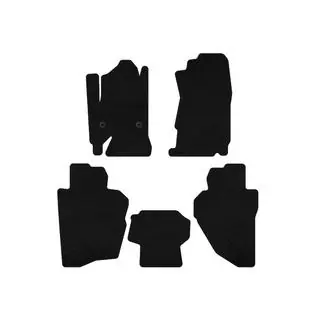 Textilmattor Deluxe (Svart)