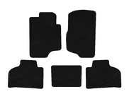 Chevrolet Silverado 2007–2013 Textilmattor Deluxe (Svart) foto 1