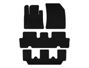 Citroen C-4 Picasso 2013–2022 Deluxe V1 textilmattor (3 rader, svarta) foto 1