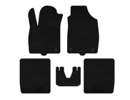 Fiat Panda 2003–2011 Textilmattor Deluxe (Svart) foto 1