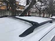 Kia Carnival 2021– Takräcke (lastbågar) för vanliga rails, låsbart med nyckel WingBar V1 (2 st) upp till 110 cm, grå foto 4