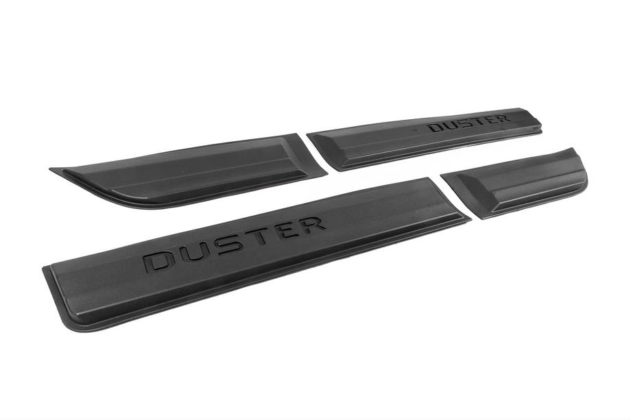Dacia Duster 2018–2024 Skärmbreddare med lister (12 st., svarta ABS) Foto 9