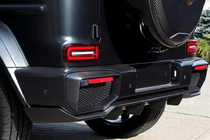 Mercedes G-Class W463 2018–2024 Bakre stötfångardiffusor V2 (för G63 AMG, kolfiber) foto 3