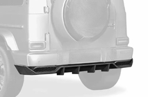 Mercedes G-Class W463 2018–2024 Bakre stötfångardiffusor V2 (för G63 AMG, kolfiber) foto 5