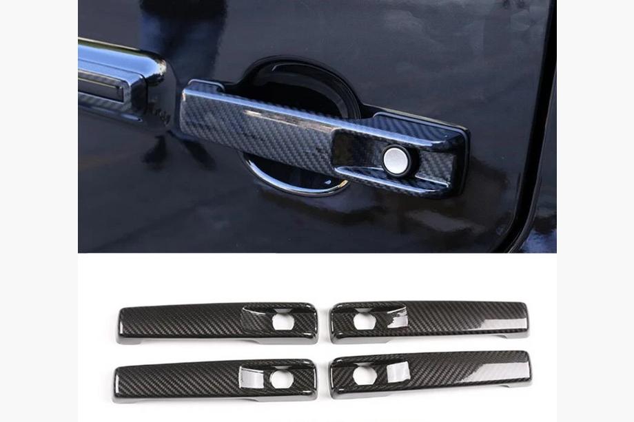 Mercedes G-Class W463 2018–2024 Dörrhandtagskåpor (kolfiber) Image