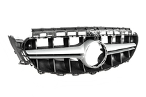 Mercedes E-klass W213 2016–2023 Frontgrill i E63 AMG-design Silver (för Avantgarde/AMG-Line/E43 AMG/E53 AMG 2016-2019) foto 3