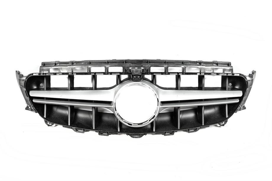 Mercedes E-klass W213 2016–2023 Frontgrill i E63 AMG-design Silver (för Avantgarde/AMG-Line/E43 AMG/E53 AMG 2016-2019) Image