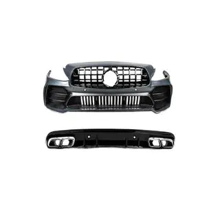 Bodykit med bakre diffuser (design Black Mamba C63GT) foto 3