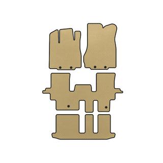 EVA-mattor (3 rader, beige)