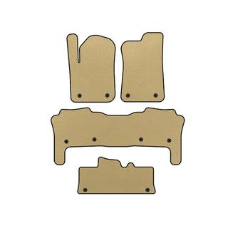 EVA-mattor (3 rader, beige)