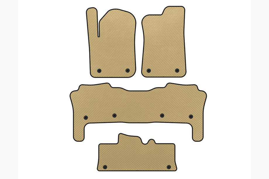 Infiniti QX56 2010–2013 EVA-mattor (3 rader, beige) Image