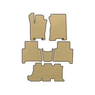 EVA-mattor (3 rader, beige)