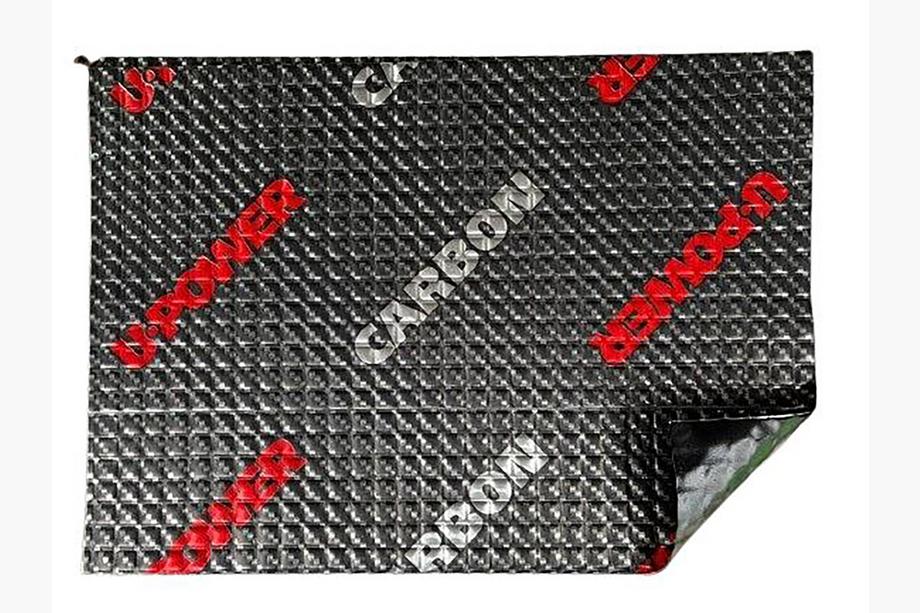 Vibrationsdämpande ark ULTIMATE U-POWER CARBON 3 mm (50x35 cm) Foto 1