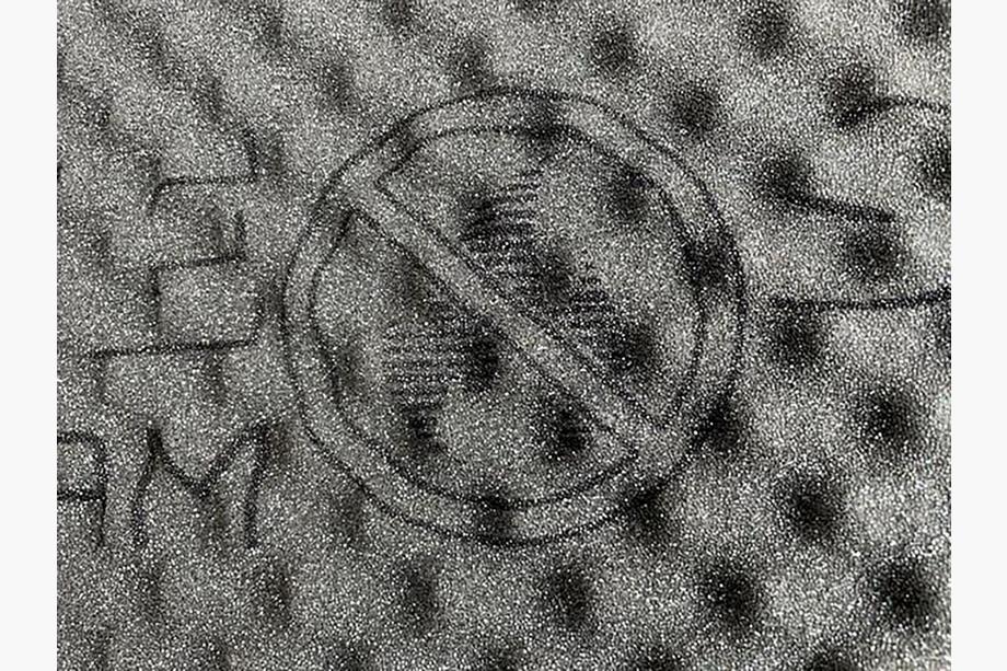 Brandsäker ljudabsorberande skiva SQL NF 15 Non flam Foam 15 mm (75x100 cm) Foto 3