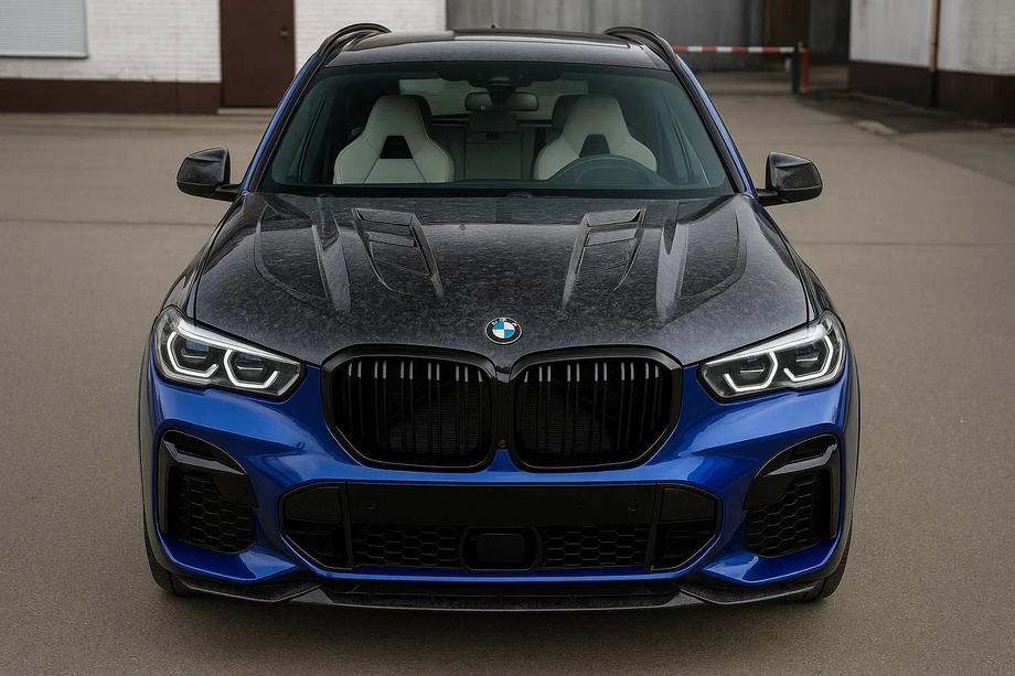 BMW X6 G06 2019–2027 Motorhuv i forged carbon V3 (G06/F96) Image