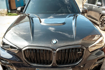 BMW X6 G06 2019–2027 Kolfiberhuv V1 (G06/F96) foto 7
