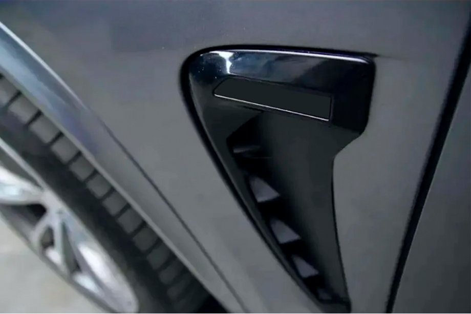 BMW X5 F15 2013–2018 Skärmventiler i Black X5M F85-stil Foto 1