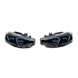 Strålkastare fram i G20-stil (halogen till LED, 2 st) BMW 3-serien F30/F31 2012–2019 foto 1