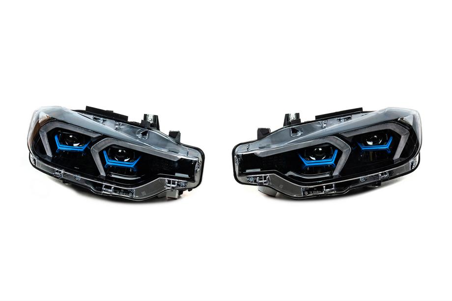 BMW 3-serien F30/F31 2012–2019 Strålkastare fram i G20-stil (halogen till LED, 2 st) Image