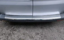 Volkswagen T5 Caravelle 2004–2010 Lastskydd för bakre stötfångare med bockning (Carmos V1, stål) foto 4