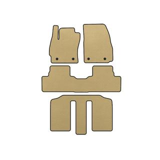 EVA-mattor (3 rader, beige)