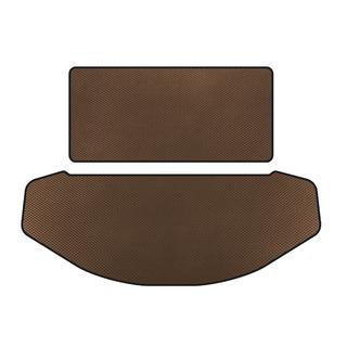 EVA bagagerumsmatta (ryggstöd + bagageutrymme, 7-sits, brun) Mazda CX-9 2017–