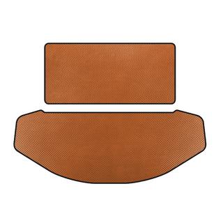 EVA bagagerumsmatta (ryggstöd + bagageutrymme, 7-sits, orange) Mazda CX-9 2017–