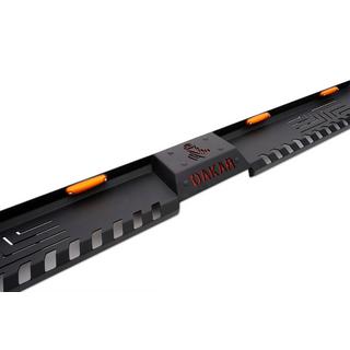 Sidosteg Dakar V2 med LED (2 st, metall) foto 4