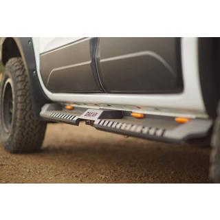 Sidosteg Dakar V2 med LED (2 st, metall) foto 1