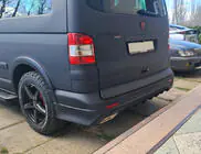 Volkswagen T5 Transporter 2003–2010 Plastlist till baklucka (för lackering) foto 2