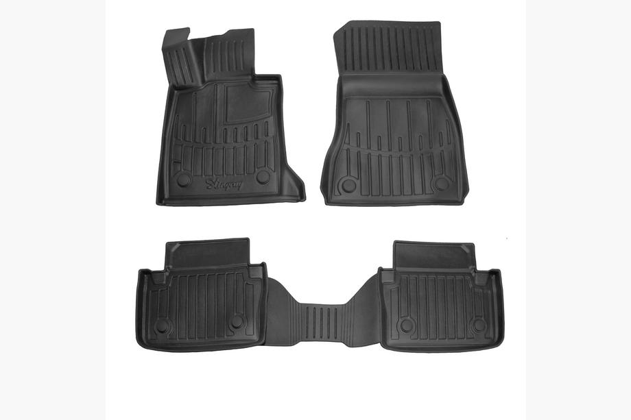 BMW 5/i5-serie G60/G60E/G61 2023– Stingray 3D gummimattor för kupé (för G60E, 4 st) Image