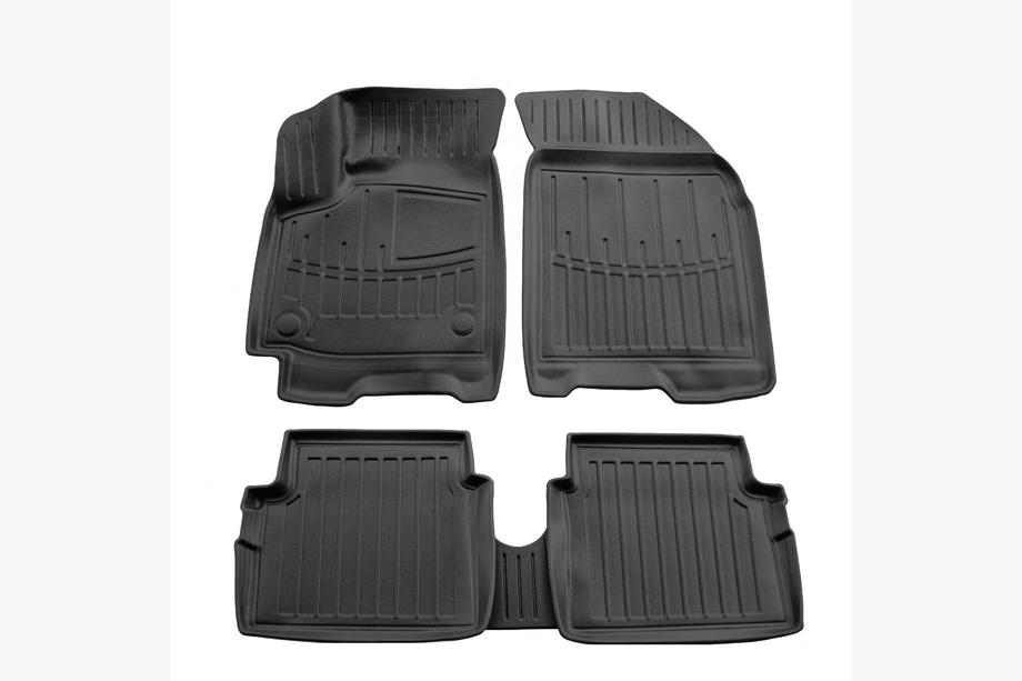 Chevrolet Aveo T250 2005–2011 Stingray 3D gummimattor för kupén (5 st) Image