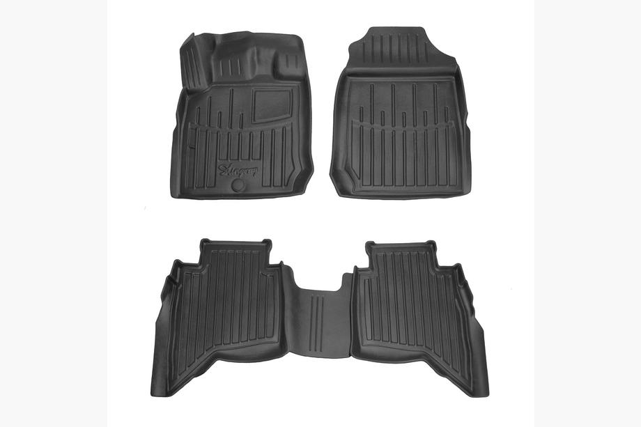 Isuzu D-Max 2019– Stingray 3D gummimattor för kupé (4 st) Image