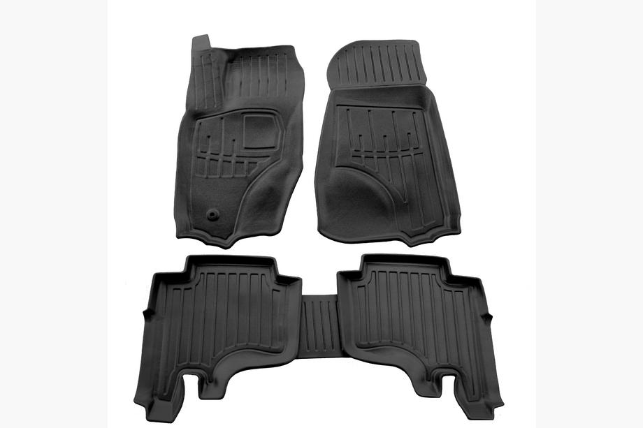Jeep Grand Cherokee WK 2004–2010 Stingray 3D gummimattor för kupén (5 st) Image