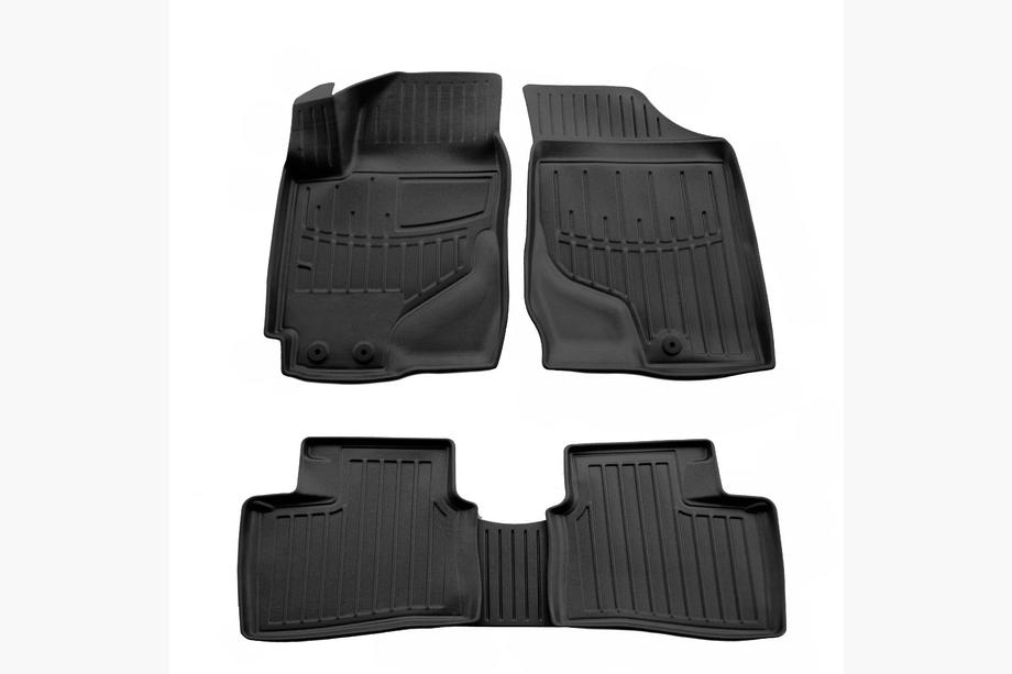 Kia Cerato 2 2010–2013 Stingray 3D gummimattor för kupén (5 st) Image