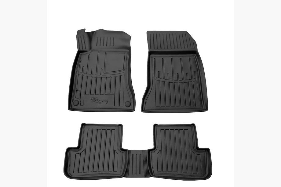 Mercedes A-class W176 2012–2018 Stingray 3D gummimattor för kupén (5 st) Image