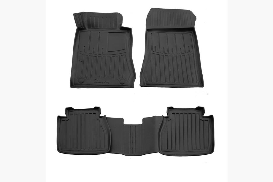 Mercedes E-class W210 1995–2002 Stingray 3D gummimattor för kupé (2WD, 4 st) Image