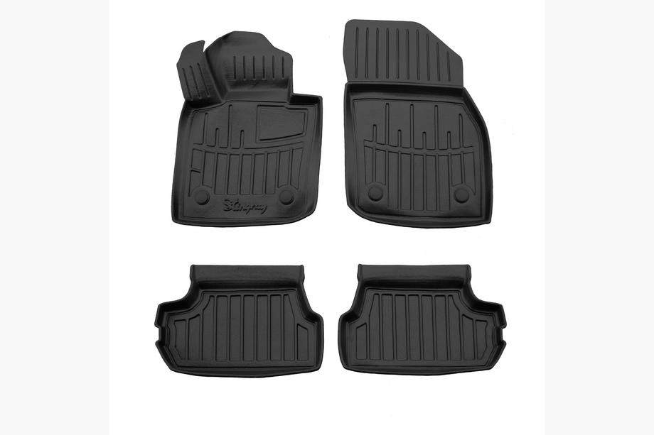 Mini Cooper F55/56/57 2014–2023 Stingray 3D gummimattor (3-dörrars, 4 st) Image