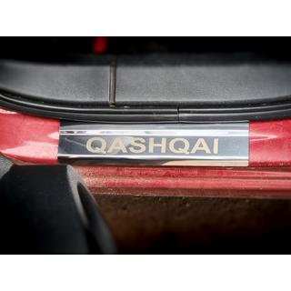 Instegslister (Carmos V1, 4 st, rostfritt stål) Nissan Qashqai 2007–2010 foto 4