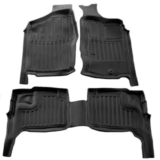 Stingray 3D gummimattor (för Navara (D22), högerstyrd, 3 st)