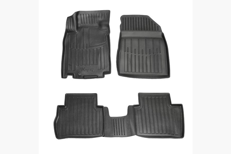 Nissan Tiida 2004–2011 Stingray 3D gummimattor för kupé (4 st) Image