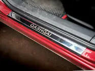Nissan Qashqai 2010–2014 Instegslister (Carmos V1, 4 st, rostfritt stål) foto 1