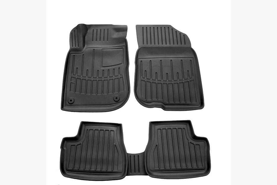 Peugeot 208 2012–2019 Stingray 3D gummimattor för kupén (5 st) Image