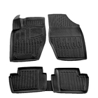 Peugeot 307 2001–2008 Stingray 3D gummimattor för kupén (5 st) foto 1