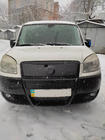 Fiat Doblo I 2005–2010 Övre vintertäckning för kylargallret Matt foto 1